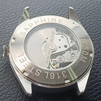Szwajcarski Pilot automatyczny zegarek Reloj Automatico De Hombre Relojes mechaniczny zegarek Sapphire Steel Flieger zegarek japonia Uhr 4